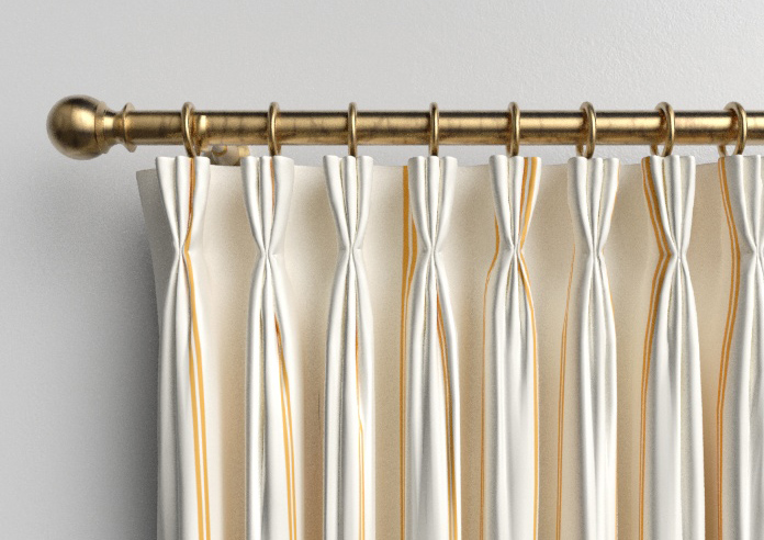 The British Stripe Co. Victoria, Notting Hill No.2 - Made to Measure Curtains - Image 11